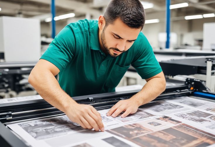 Equipo de marketing digital trabajando